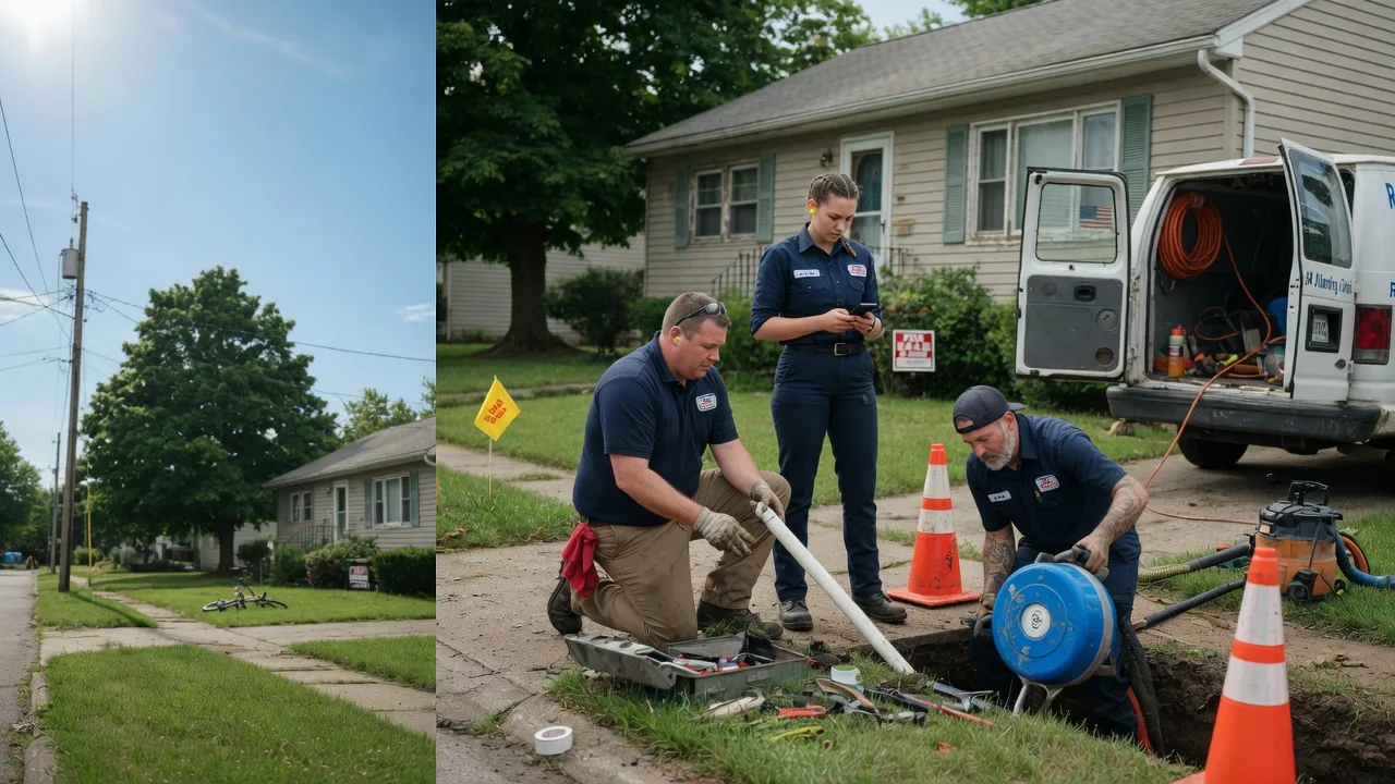 Sewer Line Repair in Council Bluffs, IA near me
